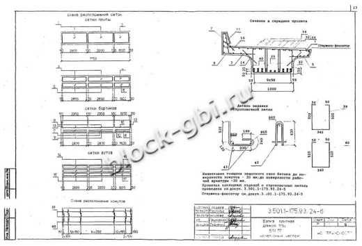 Балка мостовая БП 1.77-2К1