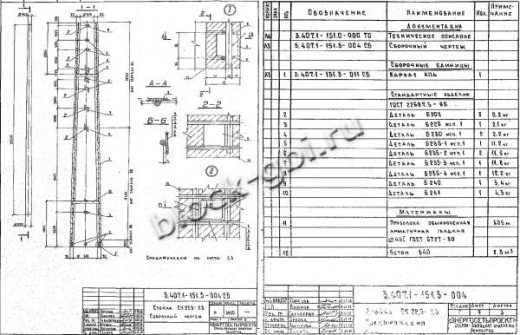 Стойка СК 22.3-2.3 Стойка СК 22.3-2.3