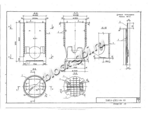 Рабочая камера колодца РКФК15