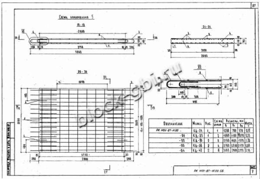Плита днища коллекторов КД-36