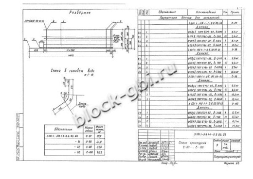 Фундамент ТС-60-4,5С