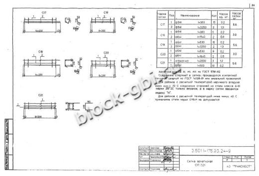 Балка мостовая БП 1.77-2К1