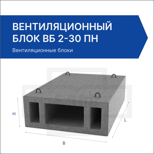 Вентиляционный блок ВБ 2-30 пн