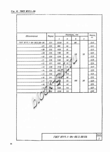 Лестничная ступень ЛСС 24-1Г