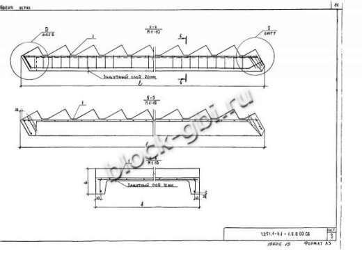 Лестничный марш 2ЛМФ 42.14.18-5 Лестничный марш 2ЛМФ 42.14.18-5