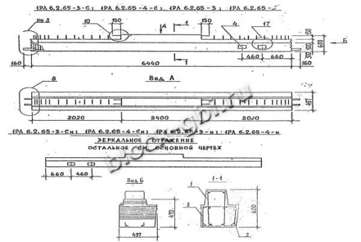 Ригель 1РЛ 6.2.65-4