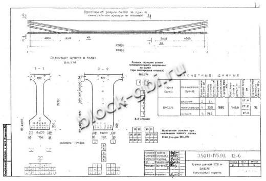 Балка мостовая БН 1.276-К7