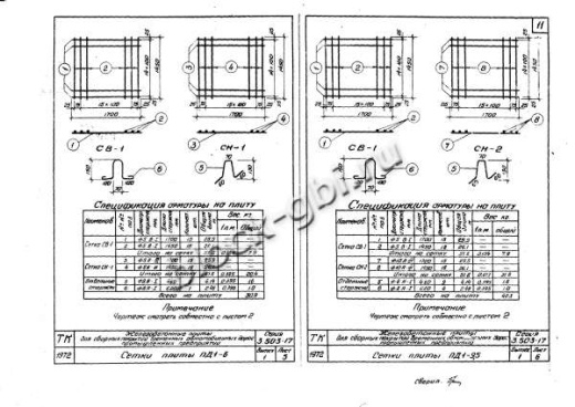 Плита ПД 1-6 Плита ПД 1-6