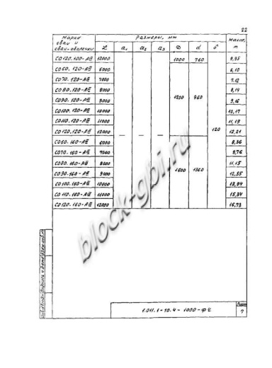 Свая СО 100.160 Свая СО 100.160