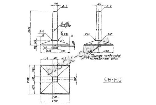 Фундамент Ф6-НС