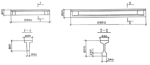 Балка БК 6-1 АIV-С Балка БК 6-1 АIV-С