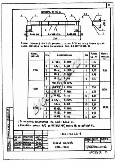 Плита 1ПВ 6-4 Плита 1ПВ 6-4