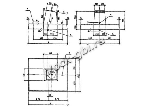 Фундамент МФ1.3х2.2-1/5